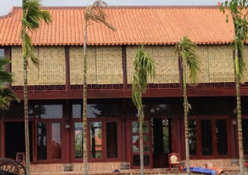 Mẫu thiết kế nhà gỗ 2 tầng hiện đại