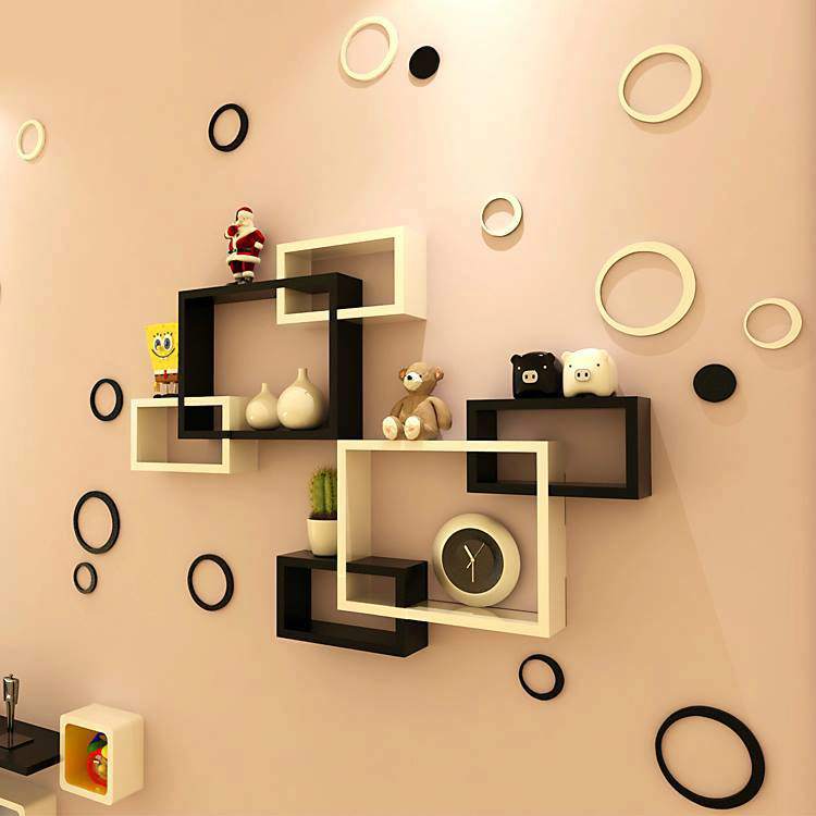 10 mau ke go trang tri phong khach dep me ly, don dau xu huong thiet ke 2019 - 6