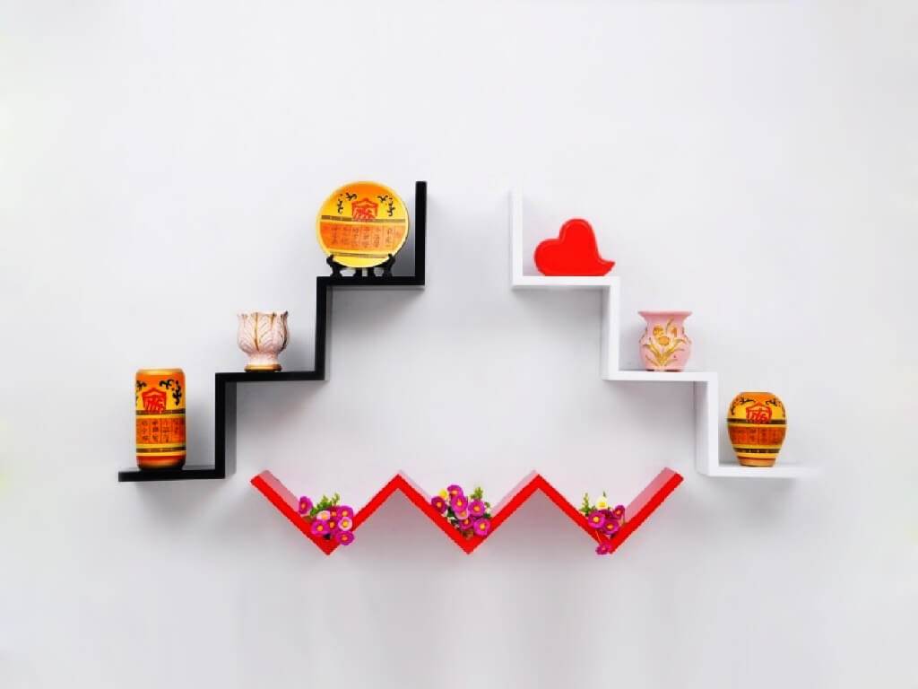 10 mau ke go trang tri phong khach dep me ly, don dau xu huong thiet ke 2019 - 11