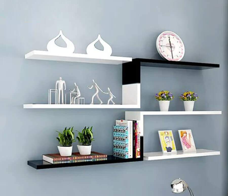 10 mau ke go trang tri phong khach dep me ly, don dau xu huong thiet ke 2019 - 15