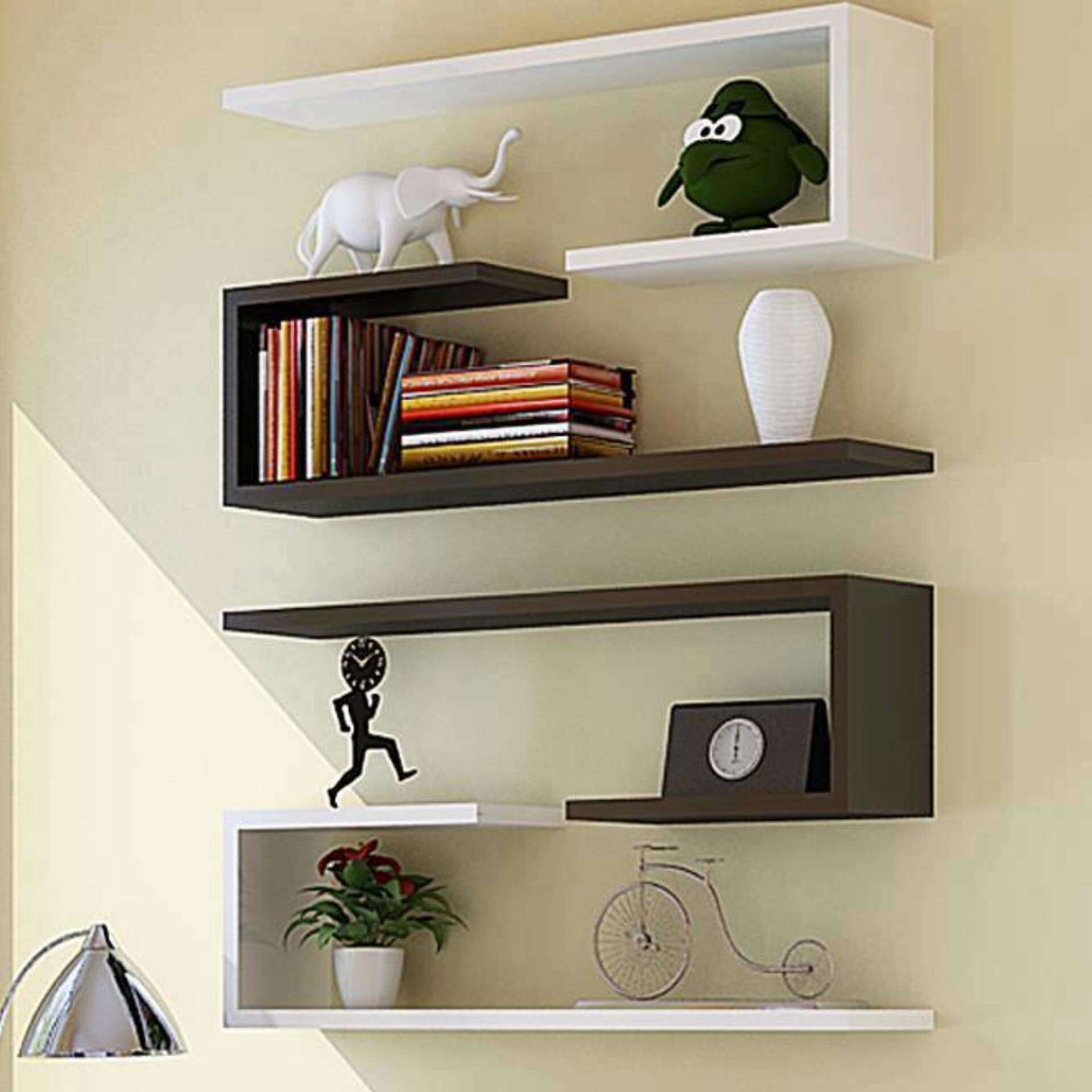 10 mau ke go trang tri phong khach dep me ly, don dau xu huong thiet ke 2019 - 17