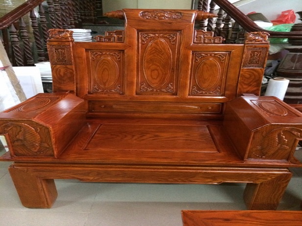 45 Mẫu Ghế Phòng Khách Gỗ Hương Đẹp Chất Lượng Nhất