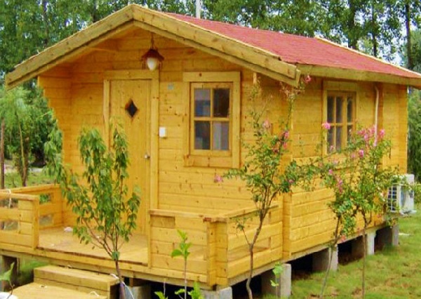 Nhà gỗ thông đẹp Nhà gỗ thông đẹp