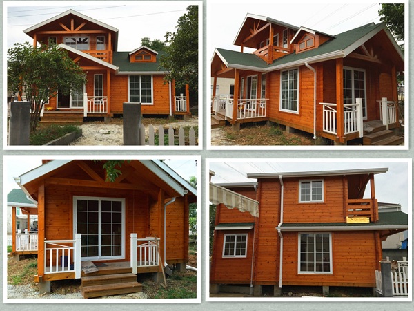 Nhà bằng gỗ thông đẹp Nhà bằng gỗ thông đẹp