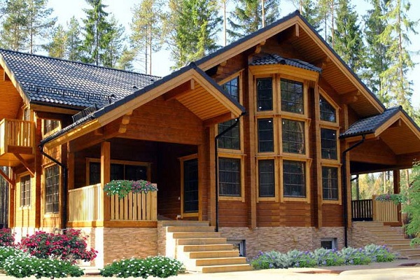 Mẫu nhà gỗ thông đẹp Mẫu nhà gỗ thông đẹp