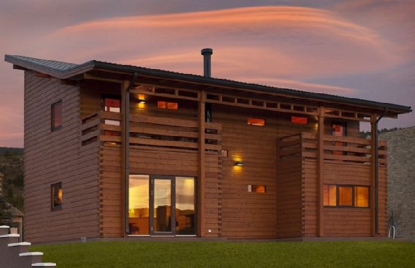 Mẫu nhà bằng gỗ thông đẹp Mẫu nhà bằng gỗ thông đẹp