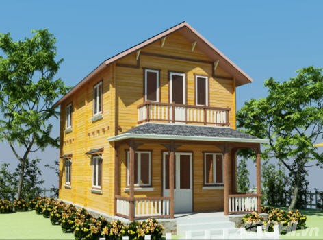 Một số mẫu thiết kế nhà gỗ | ảnh 5