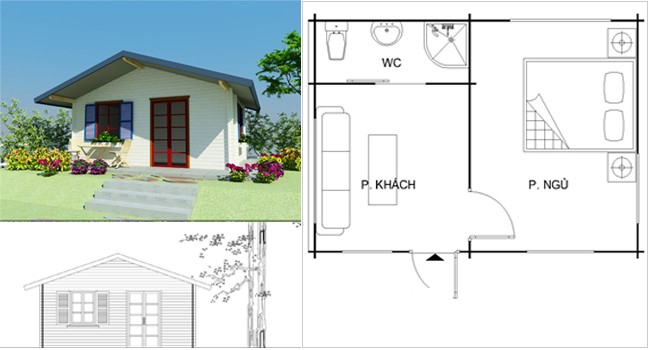 Một số mẫu thiết kế nhà gỗ | ảnh 11