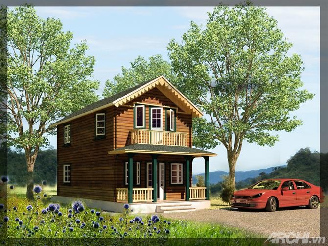 Một số mẫu thiết kế nhà gỗ | ảnh 13