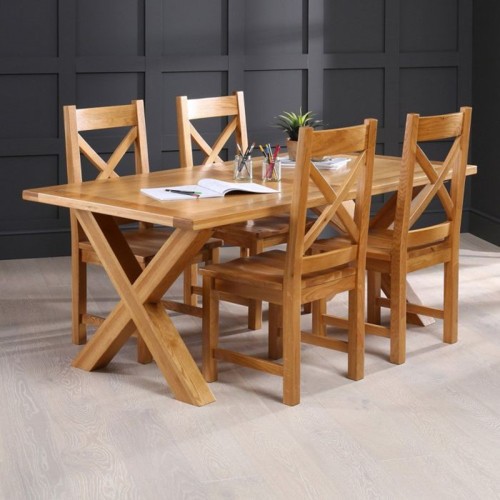 Những bộ bàn ăn gỗ mang phong cách Rustic - Ảnh 4. Những bộ bàn ăn gỗ mang phong cách Rustic - Ảnh 4.