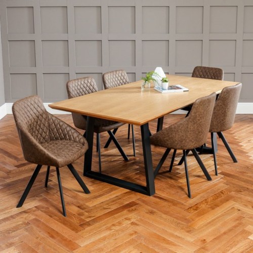 Những bộ bàn ăn gỗ mang phong cách Rustic - Ảnh 6. Những bộ bàn ăn gỗ mang phong cách Rustic - Ảnh 6.