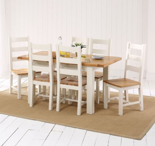 Những bộ bàn ăn gỗ mang phong cách Rustic - Ảnh 7. Những bộ bàn ăn gỗ mang phong cách Rustic - Ảnh 7.