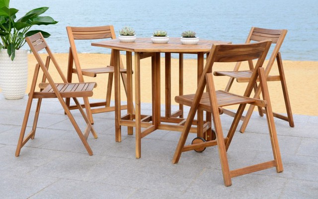 Bàn ghế ăn dành cho khu vực sân vườn - Ảnh 3. Bàn ghế ăn dành cho khu vực sân vườn - Ảnh 3.