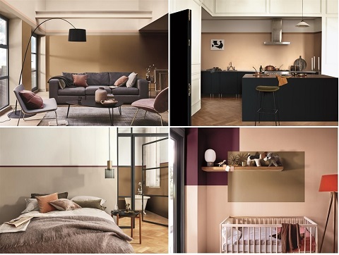 Phù phép diện mạo ngôi nhà với sắc màu chủ đạo năm 2019